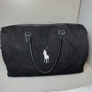 Polo by Ralph Lauren Black Duffel Bag